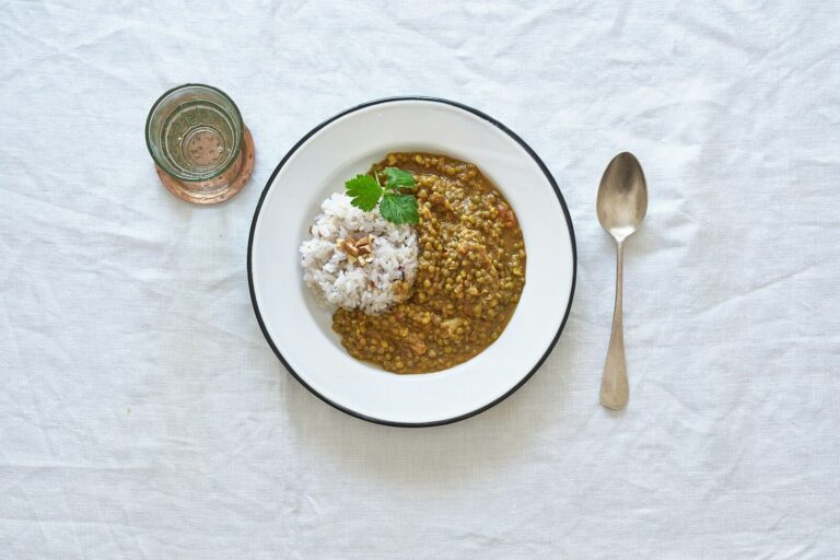 Lentils and rice